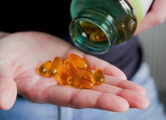 Nahrungsergänzungsmittel und Medikamente, um eine Vermischung mit Fischöl zu vermeiden