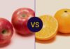 Яблука та апельсини: порівняння поживності