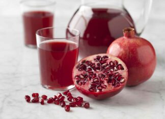 Succo di melograno: tempismo per la pressione sanguigna e il recupero muscolare