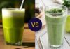 Зелений сік проти смузі: оптимізація засвоєння поживних речовин